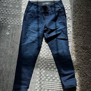 Dark Blue Denim Jeggings